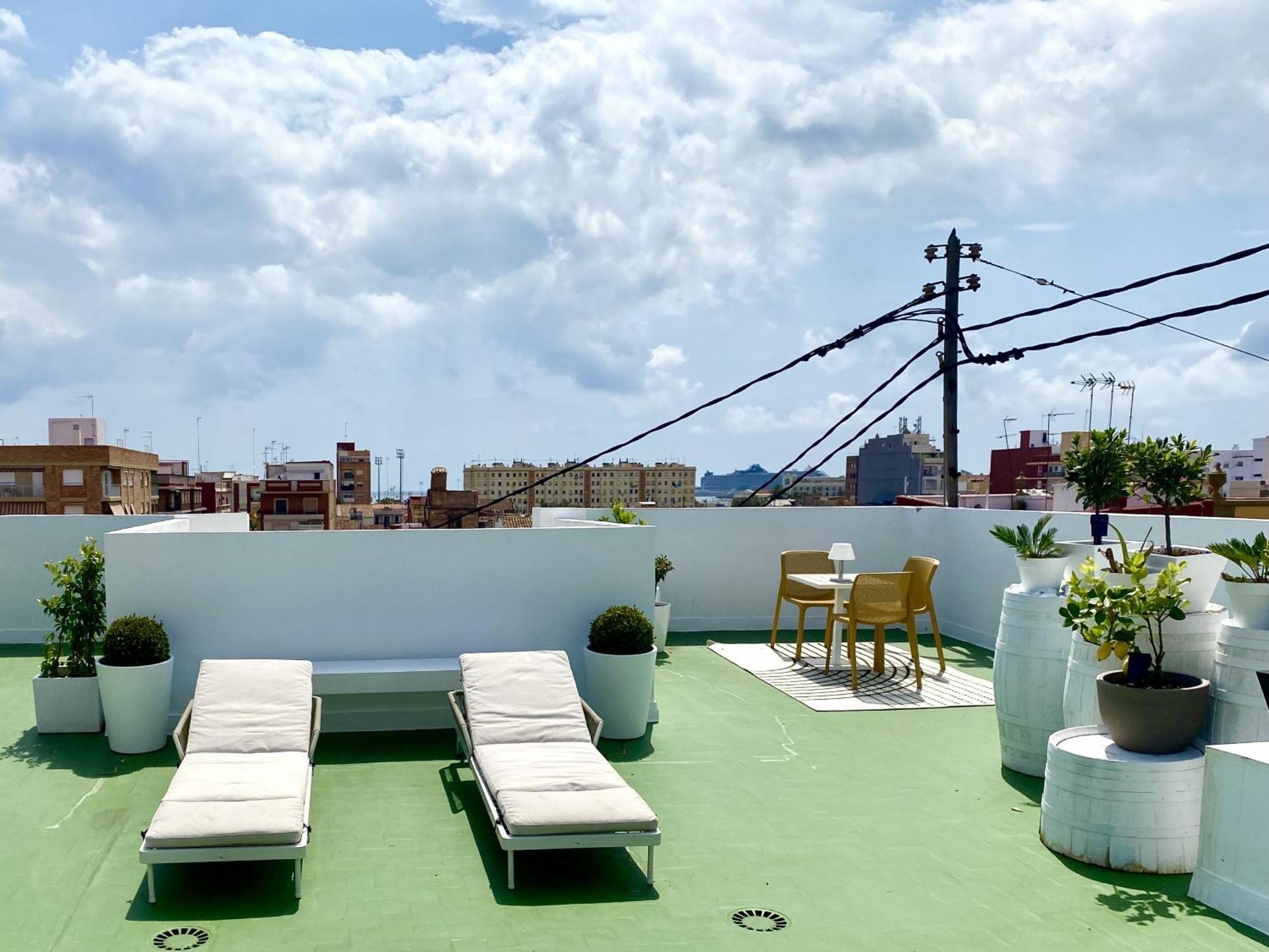 Apartamento Valencia Malvarrosa Exterior foto